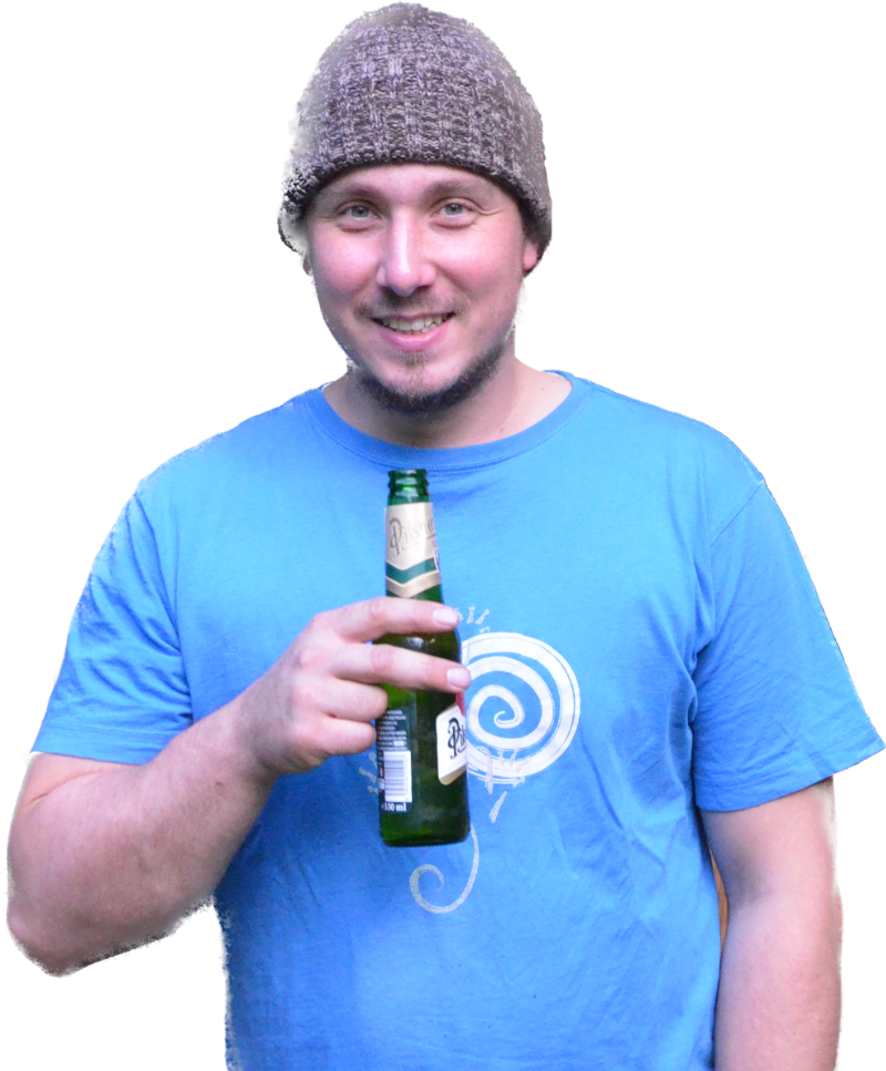 Mechaniker Maddus bei der Arbeit